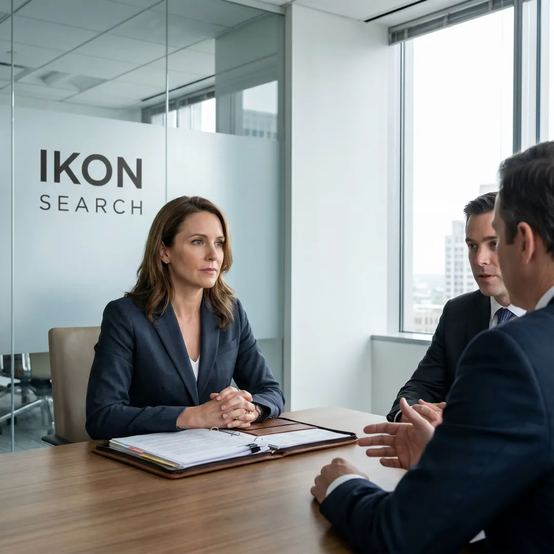 Operations recruiter meeting with hiring team