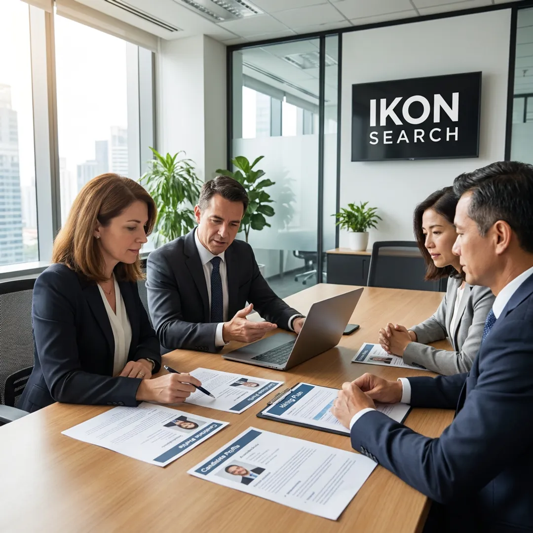 Professional staffing consultation meeting