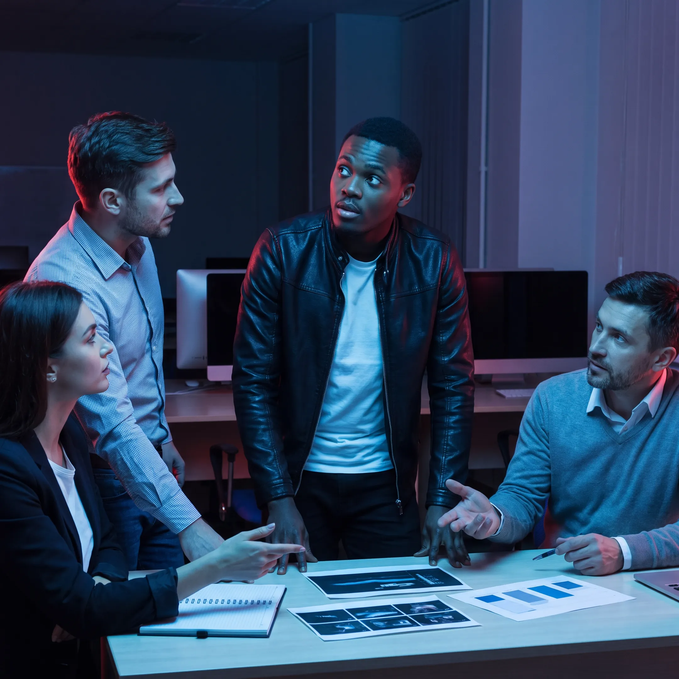 Technology recruitment consultants collaborating on IT hiring solutions