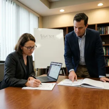 HIPAA compliance team reviewing administrative safeguards