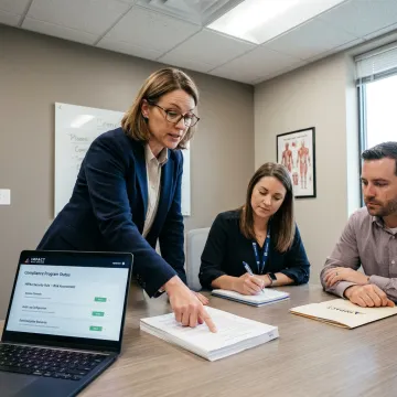 Orthopedic practice HIPAA compliance consultation