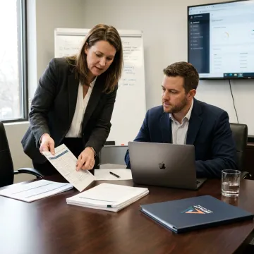 SOC 1 consulting team reviewing compliance controls