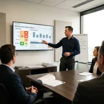 Virtual CISO consulting meeting for Minneapolis business