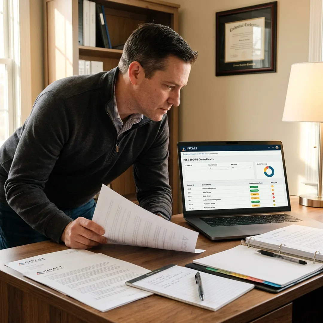 NIST Controls Implementation & Compliance Consulting