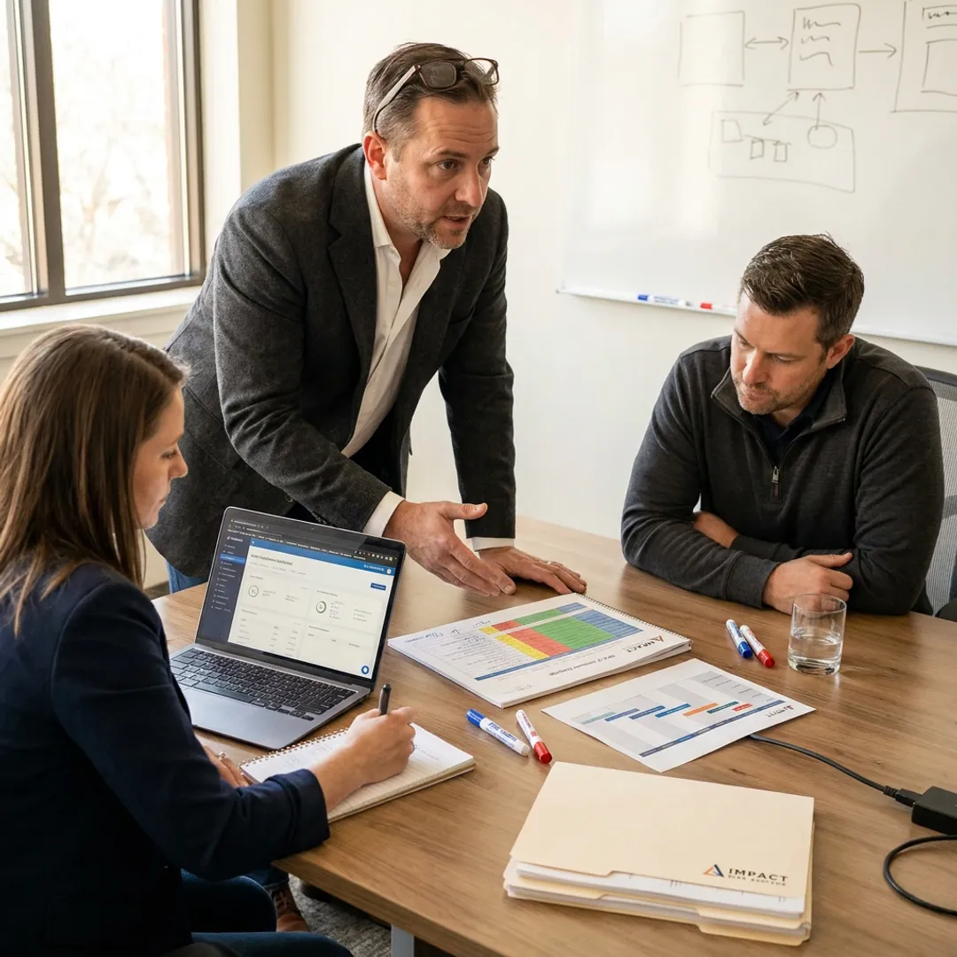Consultant planning a SOC 2 compliance roadmap