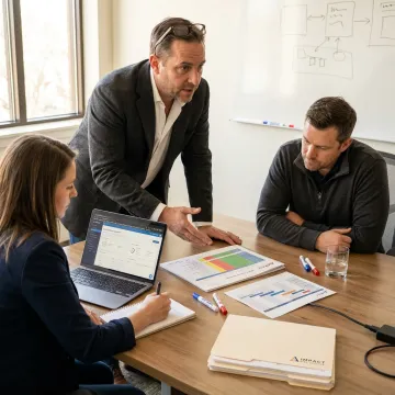 Consultant planning a SOC 2 compliance roadmap