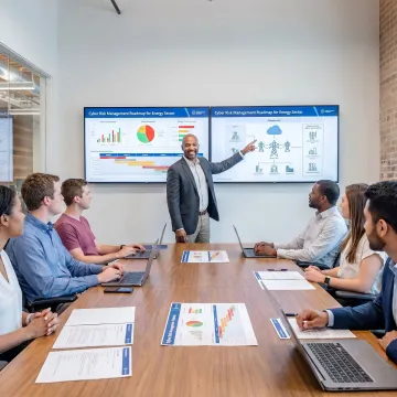 Cybersecurity risk management planning session