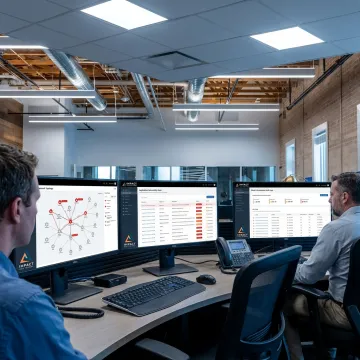 Cybersecurity team performing penetration testing