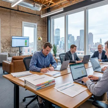 SOC 2 compliance consulting team reviewing security controls