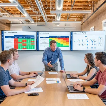 Virtual CISO advising a SaaS security team