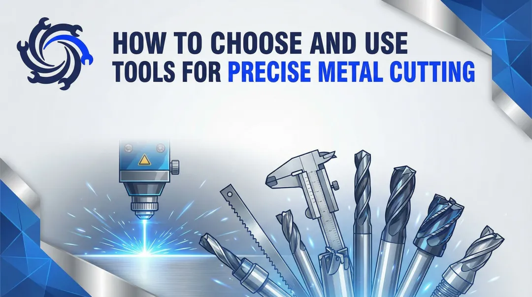 Cover image for How to Choose and Use Tools for Precise Metal Cutting