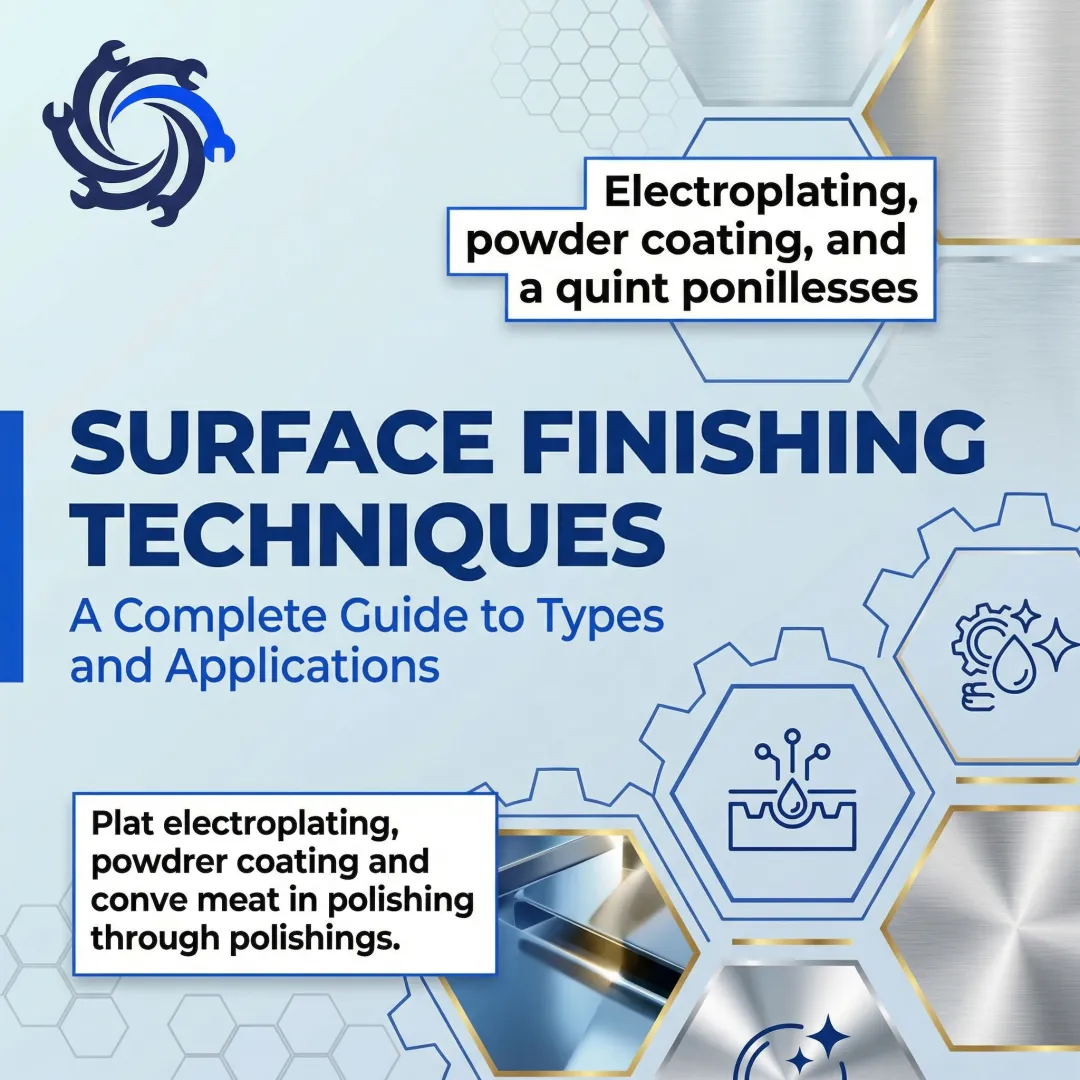 Surface Finishing Techniques: A Complete Guide to Types and Applications