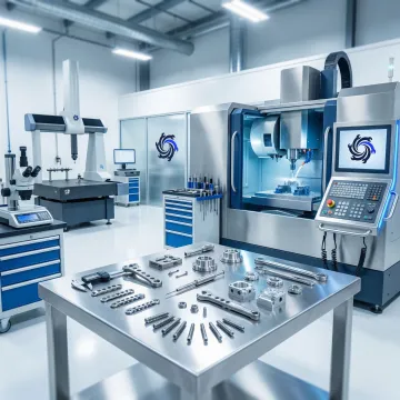 Integrated medical component manufacturing workflow at IMTS facility