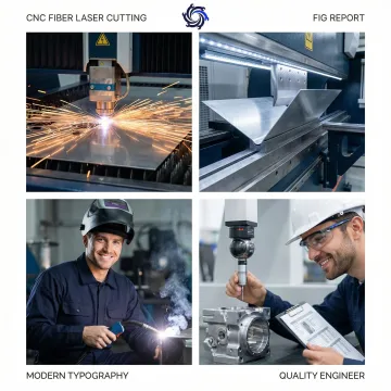 Step-by-step metal fabrication workflow from raw material cutting through welding and final inspection