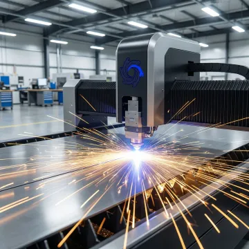 Precision metal cutting services in Connecticut using fiber laser equipment