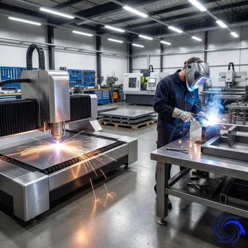 Integrated cutting and welding fabrication services at IMTS Marathon NY