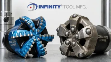 Infinity Tool MFG custom PDC and DTH drill bits Rock Boss Extreme
