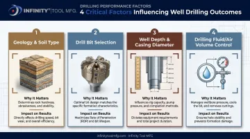 Four key factors affecting DIY water well drilling success and yield
