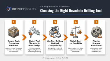 5-step process for selecting the right downhole drilling tool