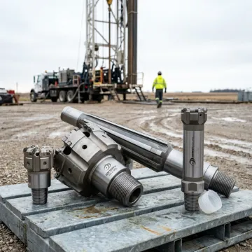 Geothermal drilling tools prepared for borefield work