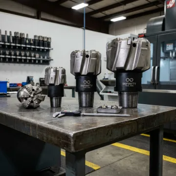 PDC drill bits in manufacturing facility