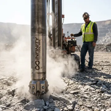 Mining industry DTH drilling