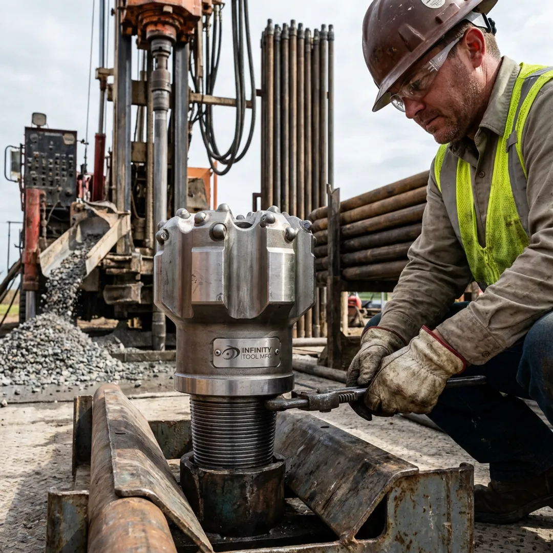 Oil & gas industry DTH drilling