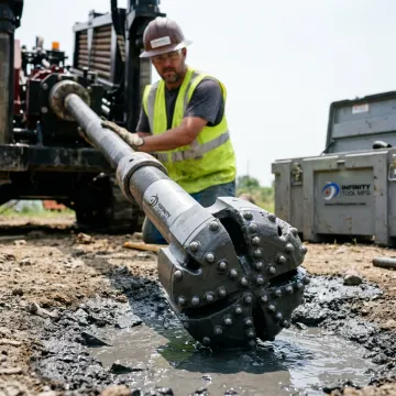 Horizontal directional drilling through rock formations