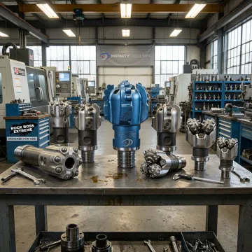 American-made rock drill bits