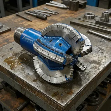 Drilling-Type Underreamer tool in a machining facility