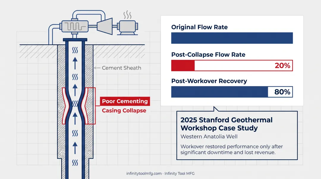 Four-stage geothermal drilling process from site evaluation to completion
