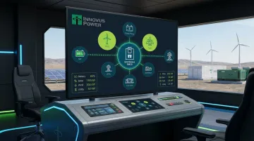 Innovus Power GridGenius microgrid control system managing renewable energy assets