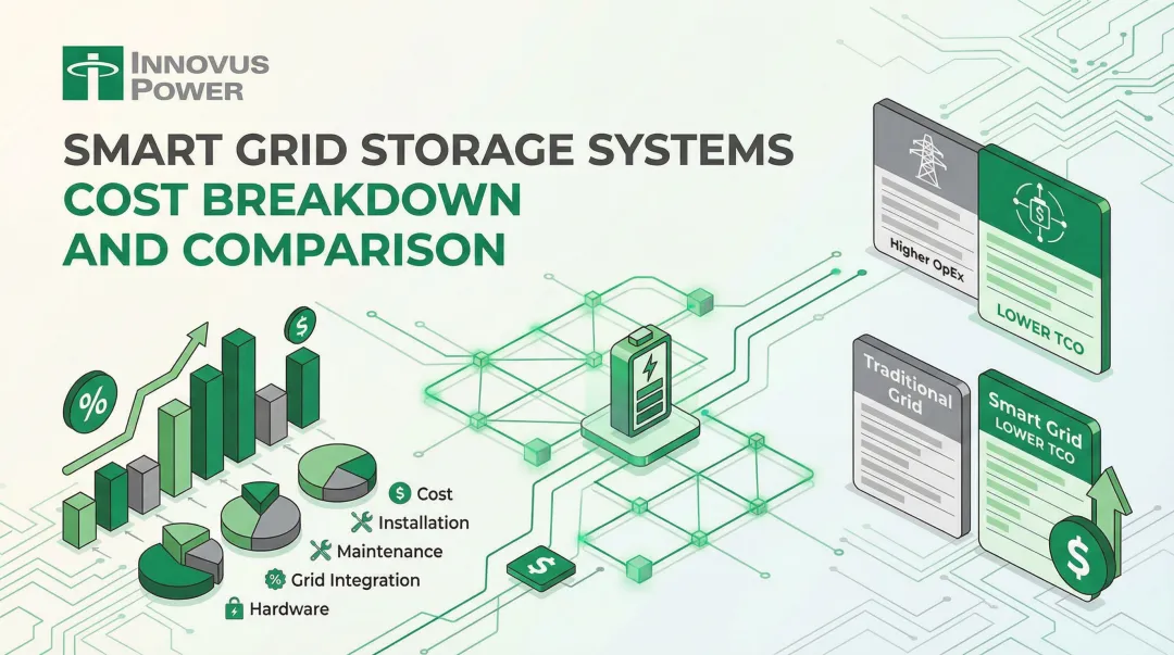 Cover image for Smart Grid Storage Systems Cost Breakdown and Comparison