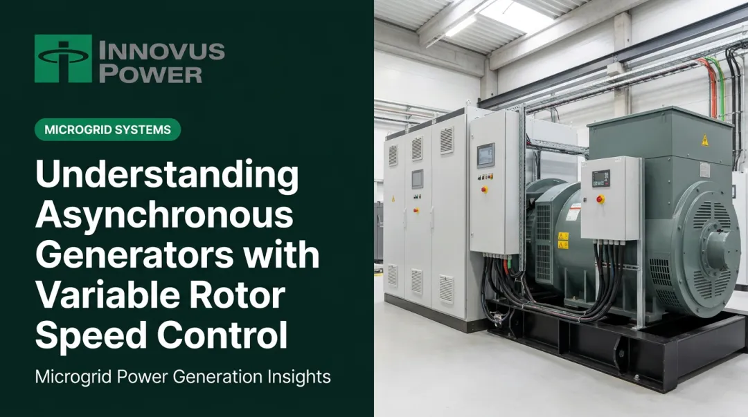 Understanding Asynchronous Generators with Variable Rotor Speed Control