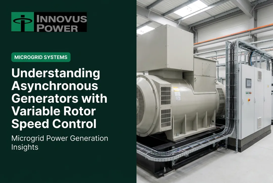 Understanding Asynchronous Generators with Variable Rotor Speed Control