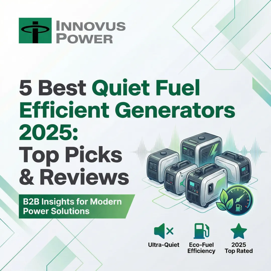 5 Best Quiet Fuel Efficient Generators 2025: Top Picks & Reviews