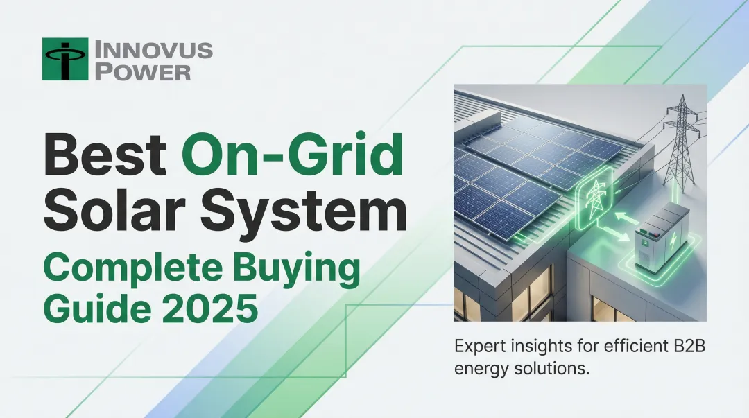 Cover image for Best On-Grid Solar System - Complete Buying Guide 2025