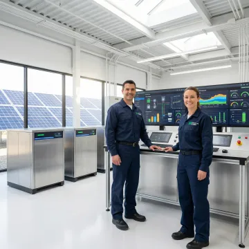 Advanced microgrid control system with renewable energy integration