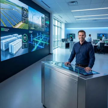 Advanced microgrid control system with renewable energy integration for industrial energy operations