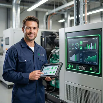 Generator maintenance checklist and diagnostic equipment