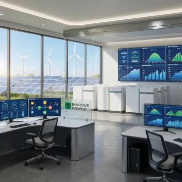Advanced microgrid control center with renewable energy monitoring displays