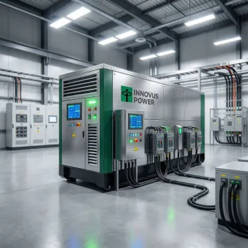 Natural gas power generation system integrated into an energy sector microgrid