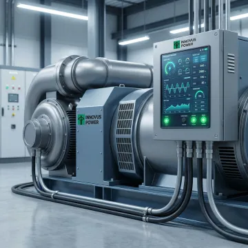 Natural gas microgrid power system with intelligent control interface for energy sector