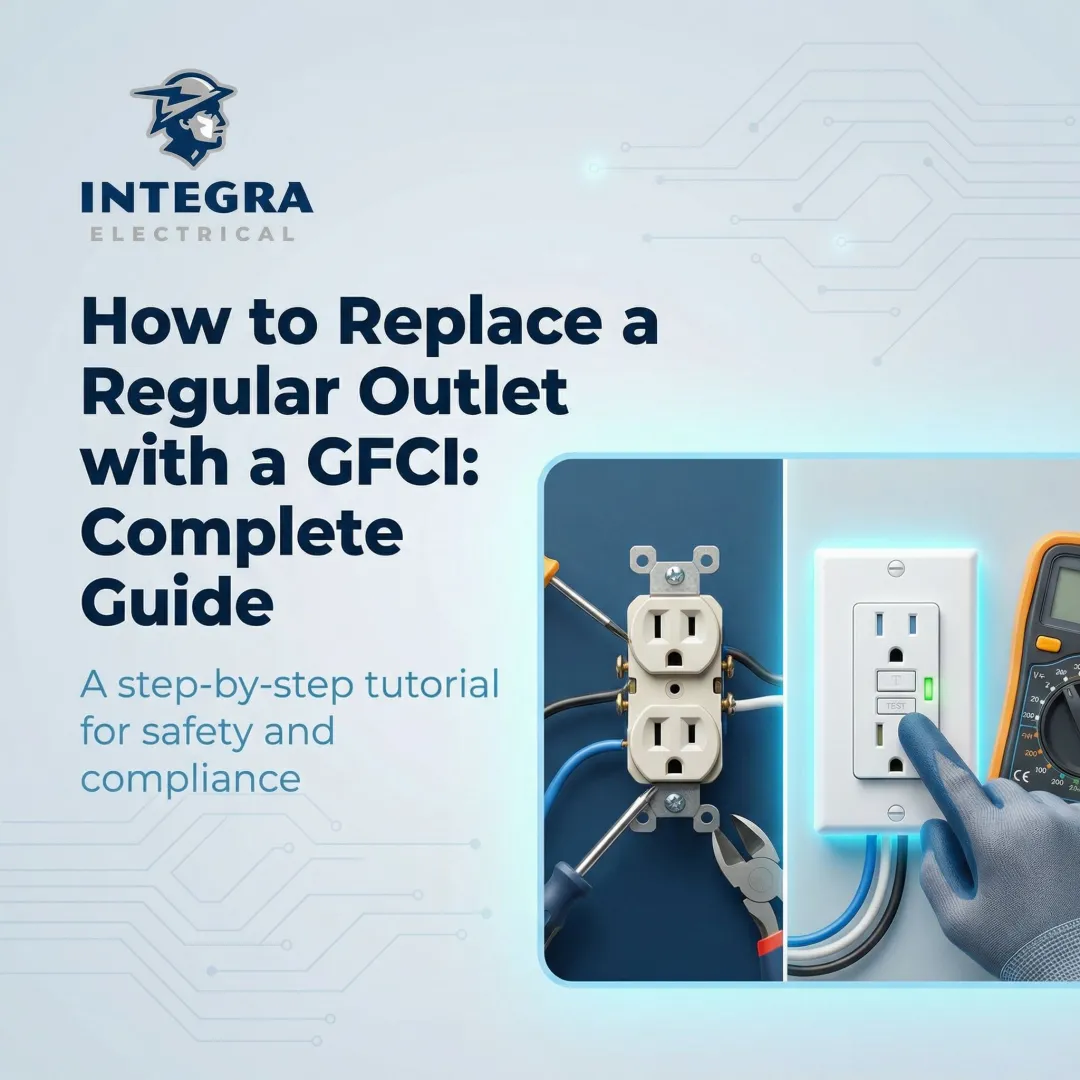 How to Replace a Regular Outlet with a GFCI: Complete Guide
