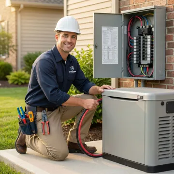 Licensed Electrician for Home Generator Installation