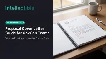 Proposal Cover Letter Guide for GovCon Teams