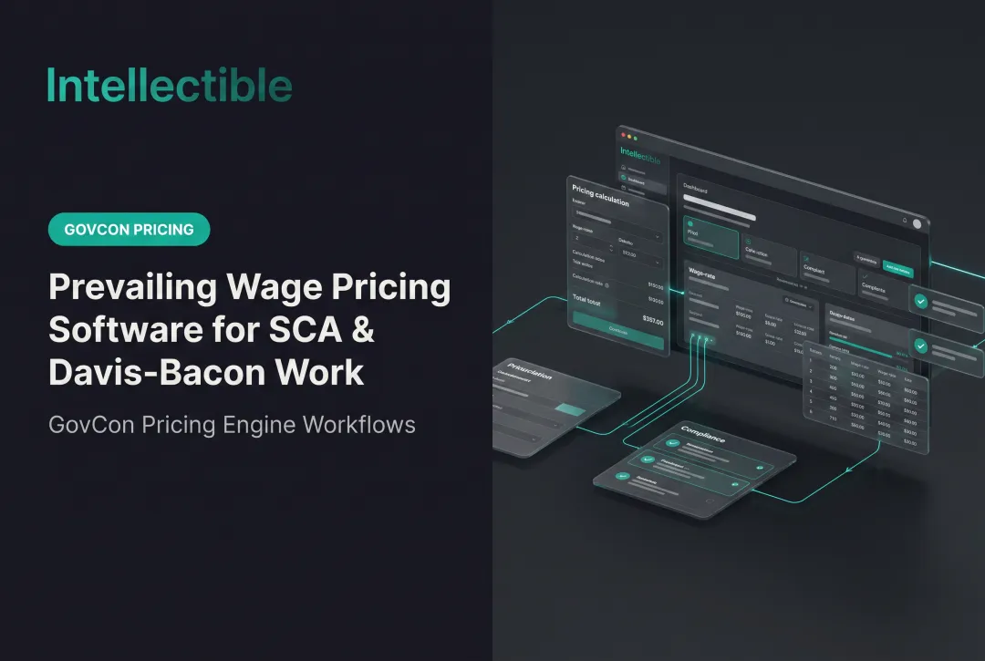 Prevailing Wage Pricing Software for SCA & Davis-Bacon Work