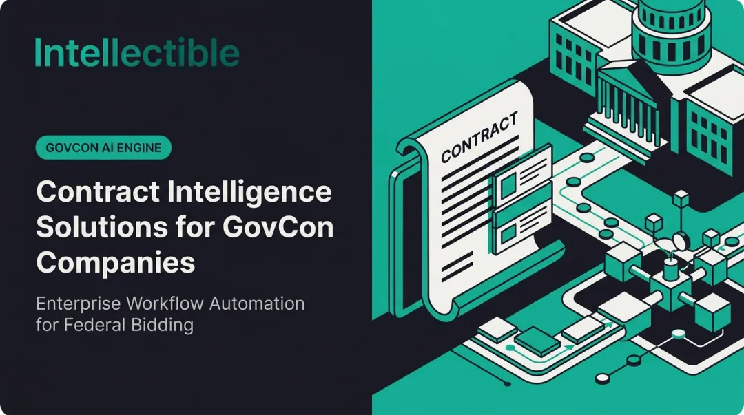 Contract Intelligence Solutions for GovCon Companies