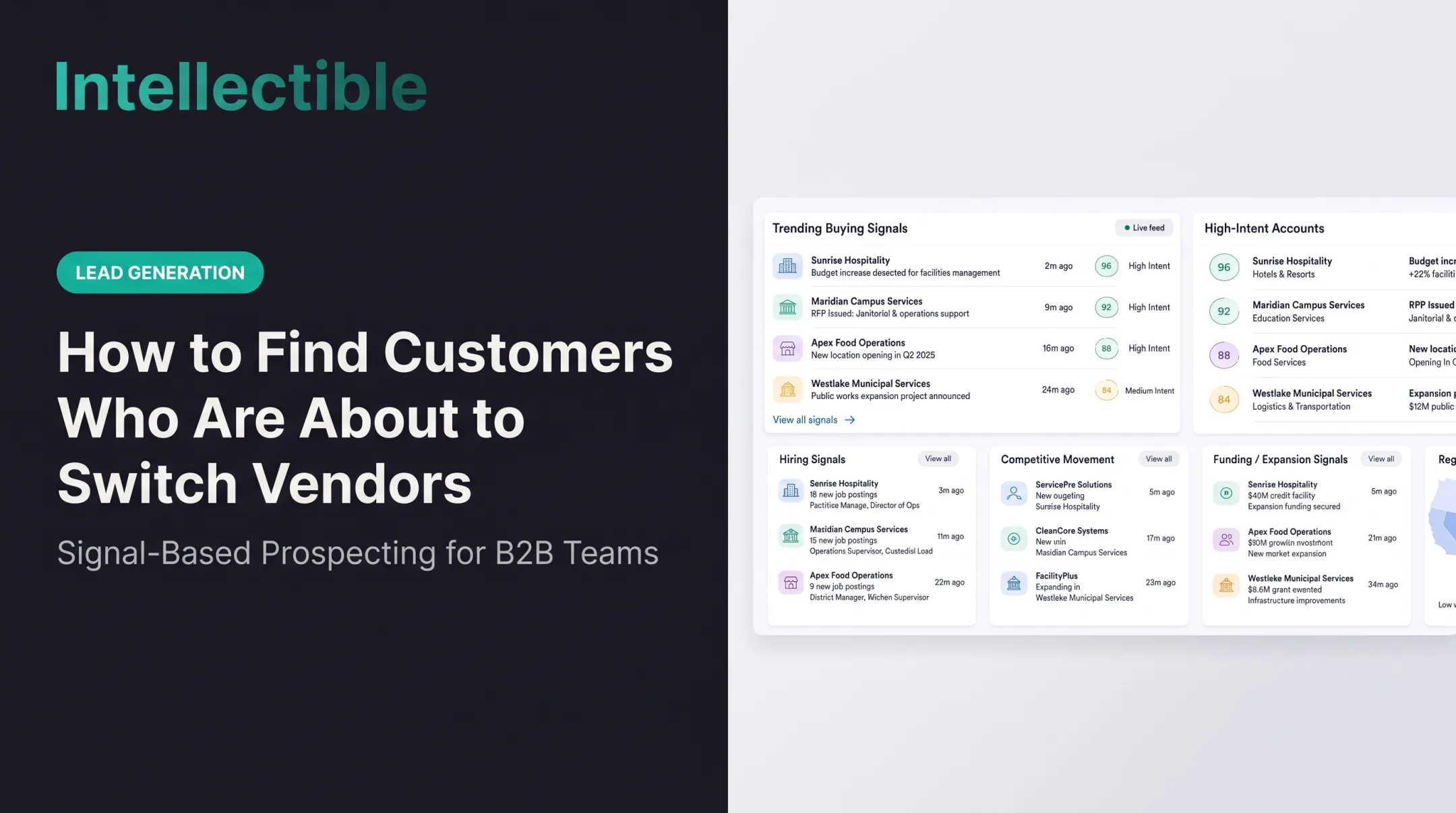 How to Find Customers Who Are About to Switch Vendors