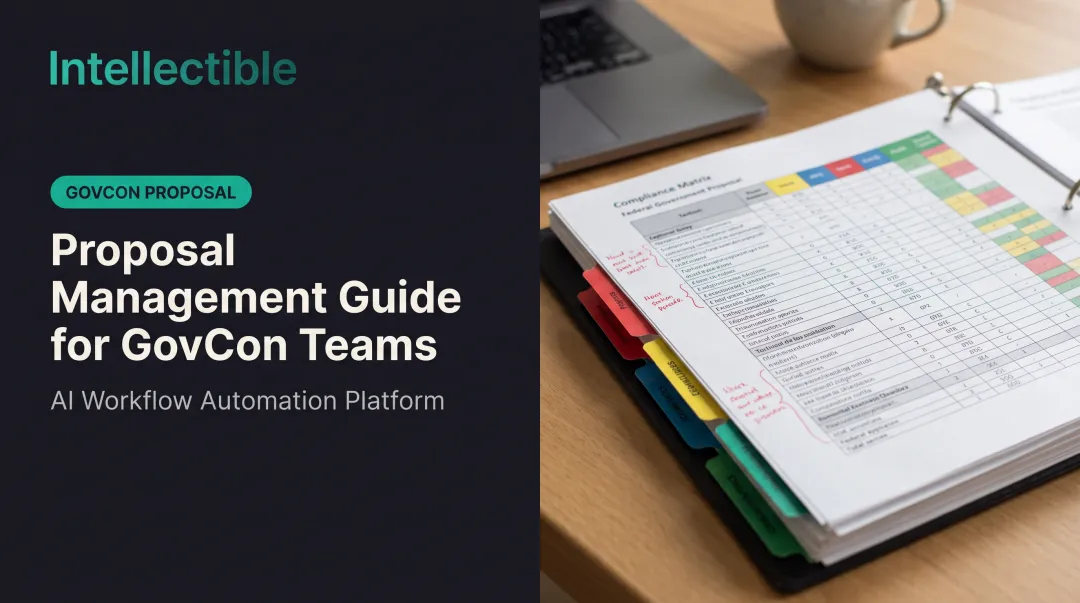 Proposal Management Guide for GovCon Teams